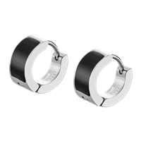 Orecchini Lotus Uomo Men in black in Acciaio LS2153-4/1 - LS2153-4/1